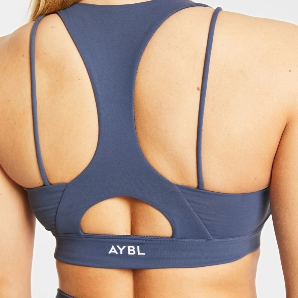 AYBL Core Sports Bra Sz L navy